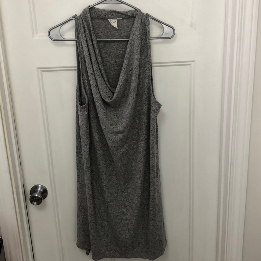 Cowl neck tunic